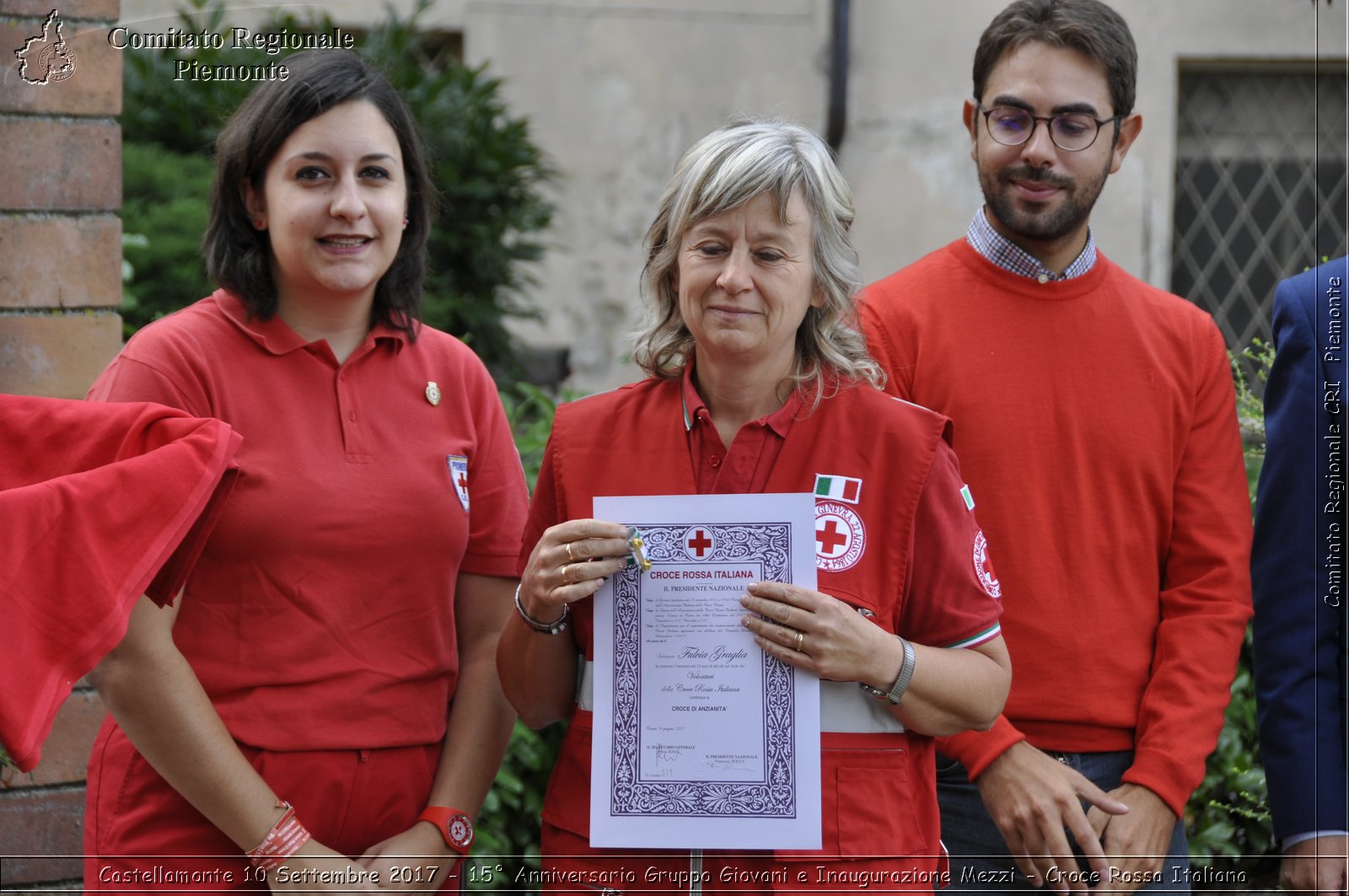 Castellamonte 10 Settembre 2017 - 15 Anniversario Gruppo Giovani e Inaugurazione Mezzi - Croce Rossa Italiana- Comitato Regionale del Piemonte