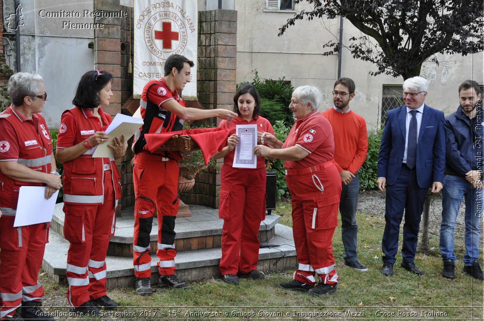 Castellamonte 10 Settembre 2017 - 15 Anniversario Gruppo Giovani e Inaugurazione Mezzi - Croce Rossa Italiana- Comitato Regionale del Piemonte