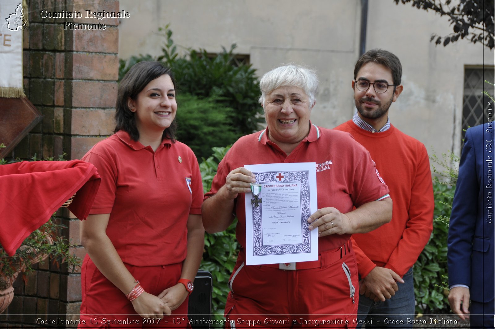 Castellamonte 10 Settembre 2017 - 15 Anniversario Gruppo Giovani e Inaugurazione Mezzi - Croce Rossa Italiana- Comitato Regionale del Piemonte