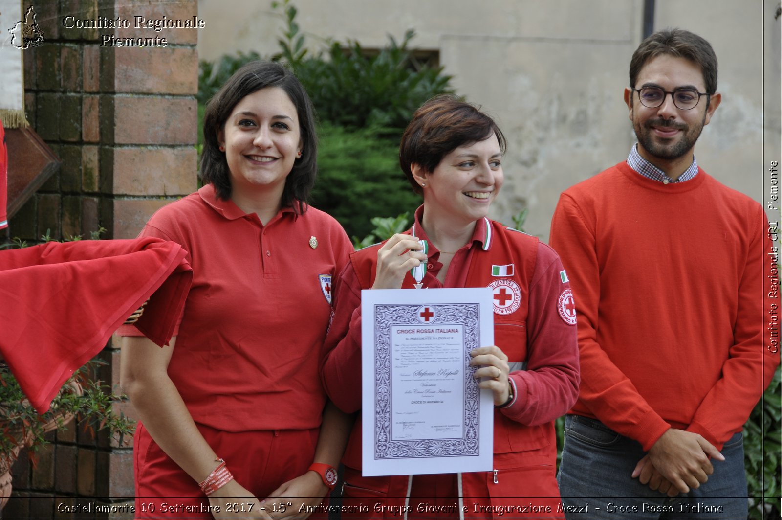 Castellamonte 10 Settembre 2017 - 15 Anniversario Gruppo Giovani e Inaugurazione Mezzi - Croce Rossa Italiana- Comitato Regionale del Piemonte