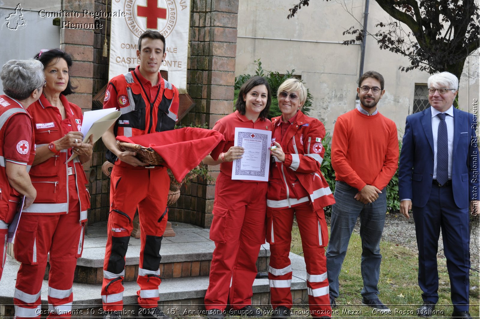 Castellamonte 10 Settembre 2017 - 15 Anniversario Gruppo Giovani e Inaugurazione Mezzi - Croce Rossa Italiana- Comitato Regionale del Piemonte