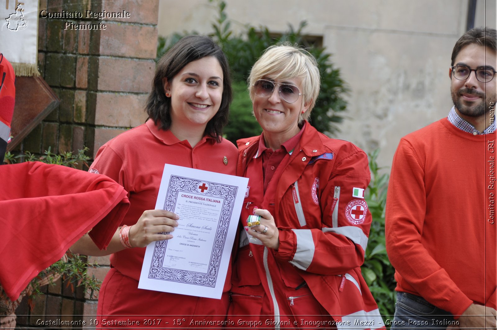 Castellamonte 10 Settembre 2017 - 15 Anniversario Gruppo Giovani e Inaugurazione Mezzi - Croce Rossa Italiana- Comitato Regionale del Piemonte