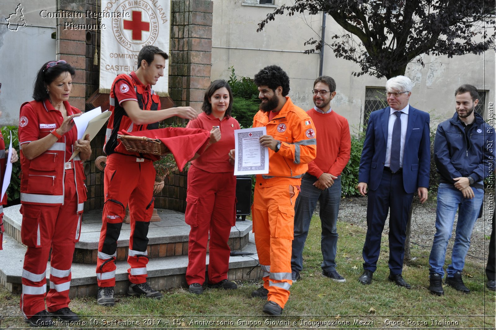 Castellamonte 10 Settembre 2017 - 15 Anniversario Gruppo Giovani e Inaugurazione Mezzi - Croce Rossa Italiana- Comitato Regionale del Piemonte