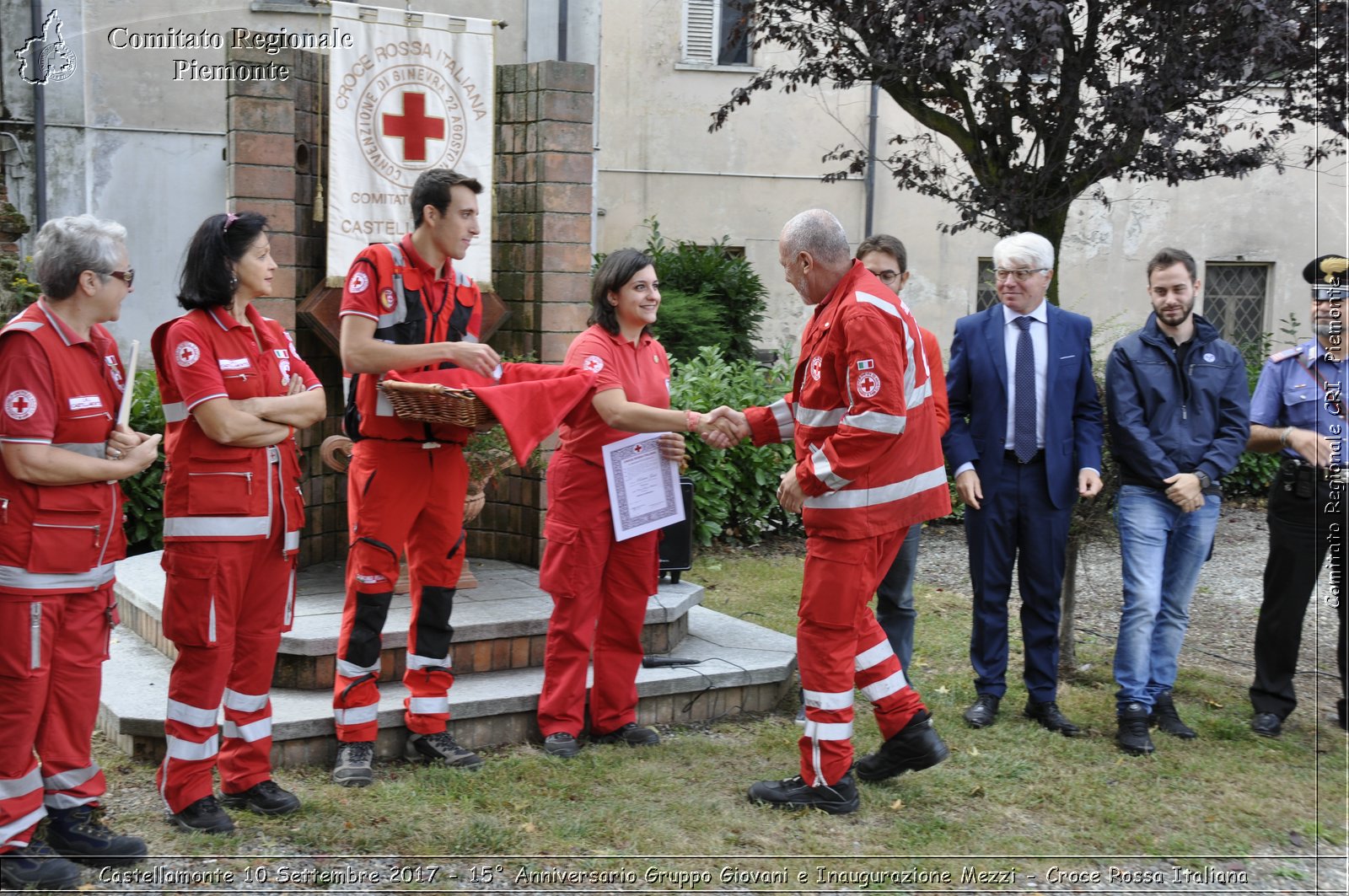 Castellamonte 10 Settembre 2017 - 15 Anniversario Gruppo Giovani e Inaugurazione Mezzi - Croce Rossa Italiana- Comitato Regionale del Piemonte