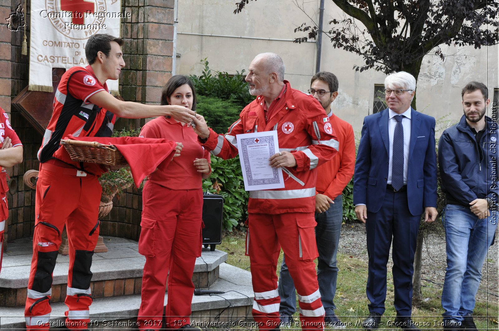 Castellamonte 10 Settembre 2017 - 15 Anniversario Gruppo Giovani e Inaugurazione Mezzi - Croce Rossa Italiana- Comitato Regionale del Piemonte