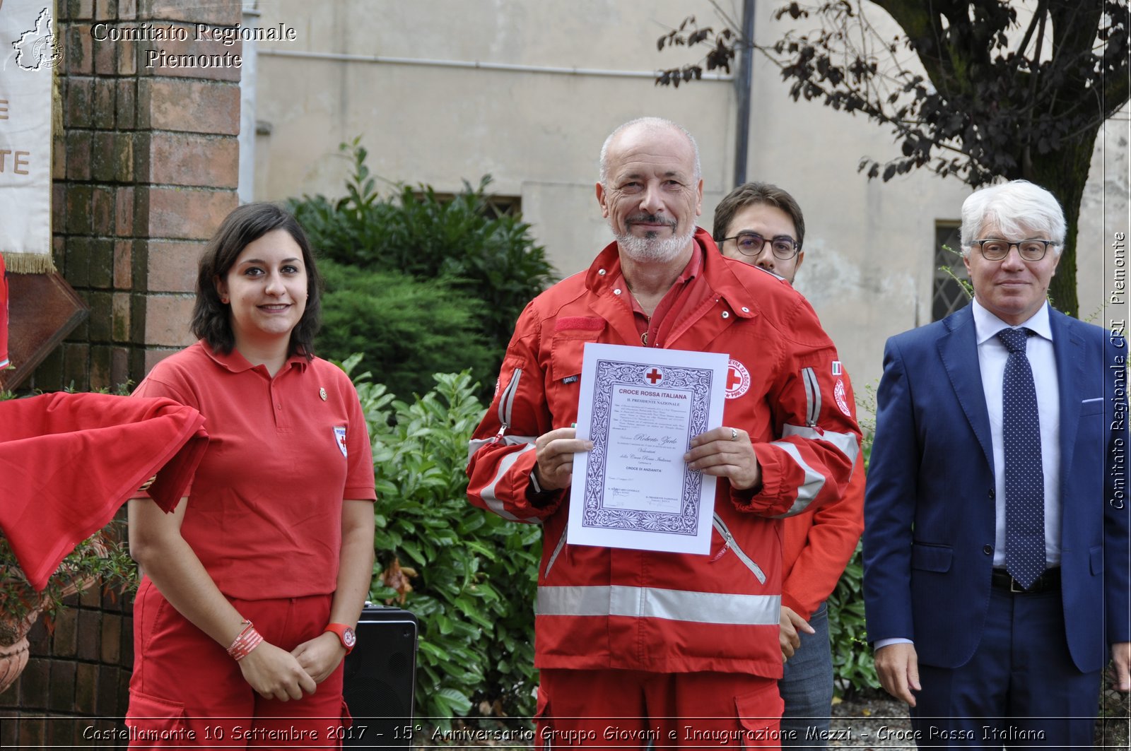 Castellamonte 10 Settembre 2017 - 15 Anniversario Gruppo Giovani e Inaugurazione Mezzi - Croce Rossa Italiana- Comitato Regionale del Piemonte