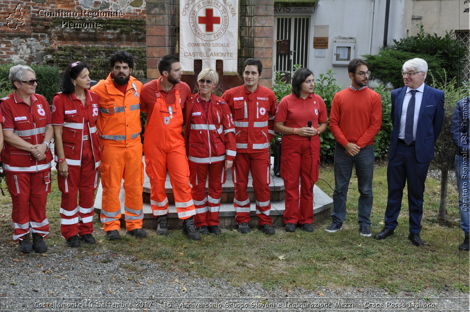 Castellamonte 10 Settembre 2017 - 15 Anniversario Gruppo Giovani e Inaugurazione Mezzi - Croce Rossa Italiana- Comitato Regionale del Piemonte