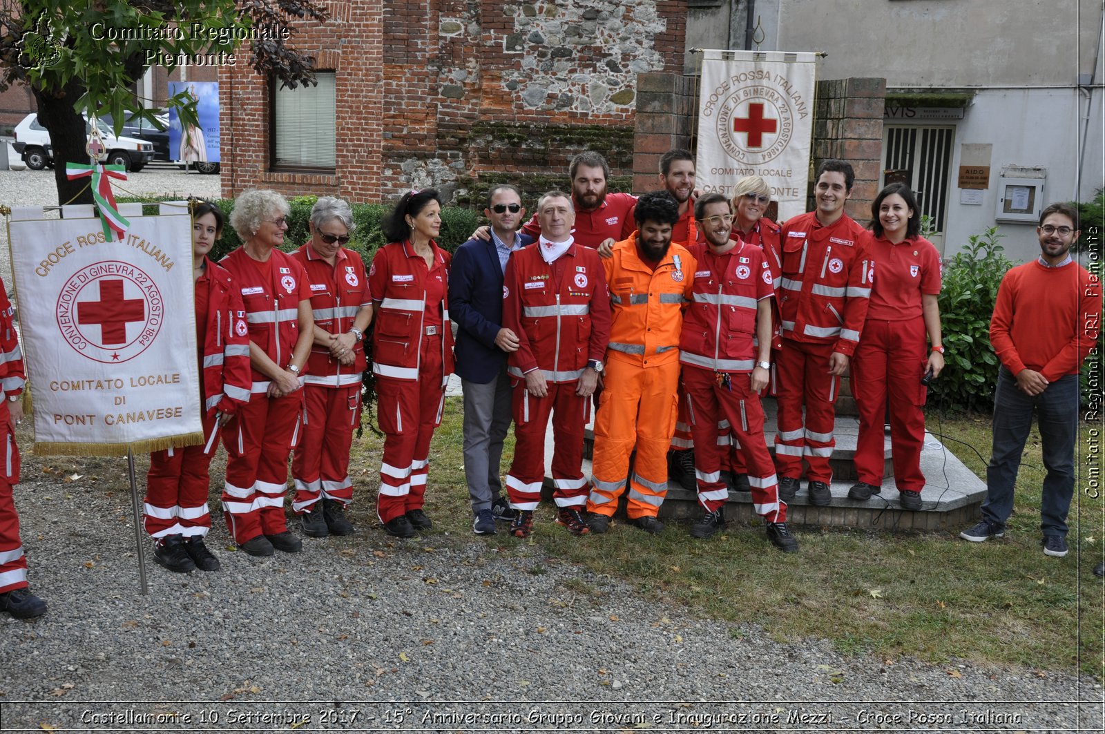 Castellamonte 10 Settembre 2017 - 15 Anniversario Gruppo Giovani e Inaugurazione Mezzi - Croce Rossa Italiana- Comitato Regionale del Piemonte