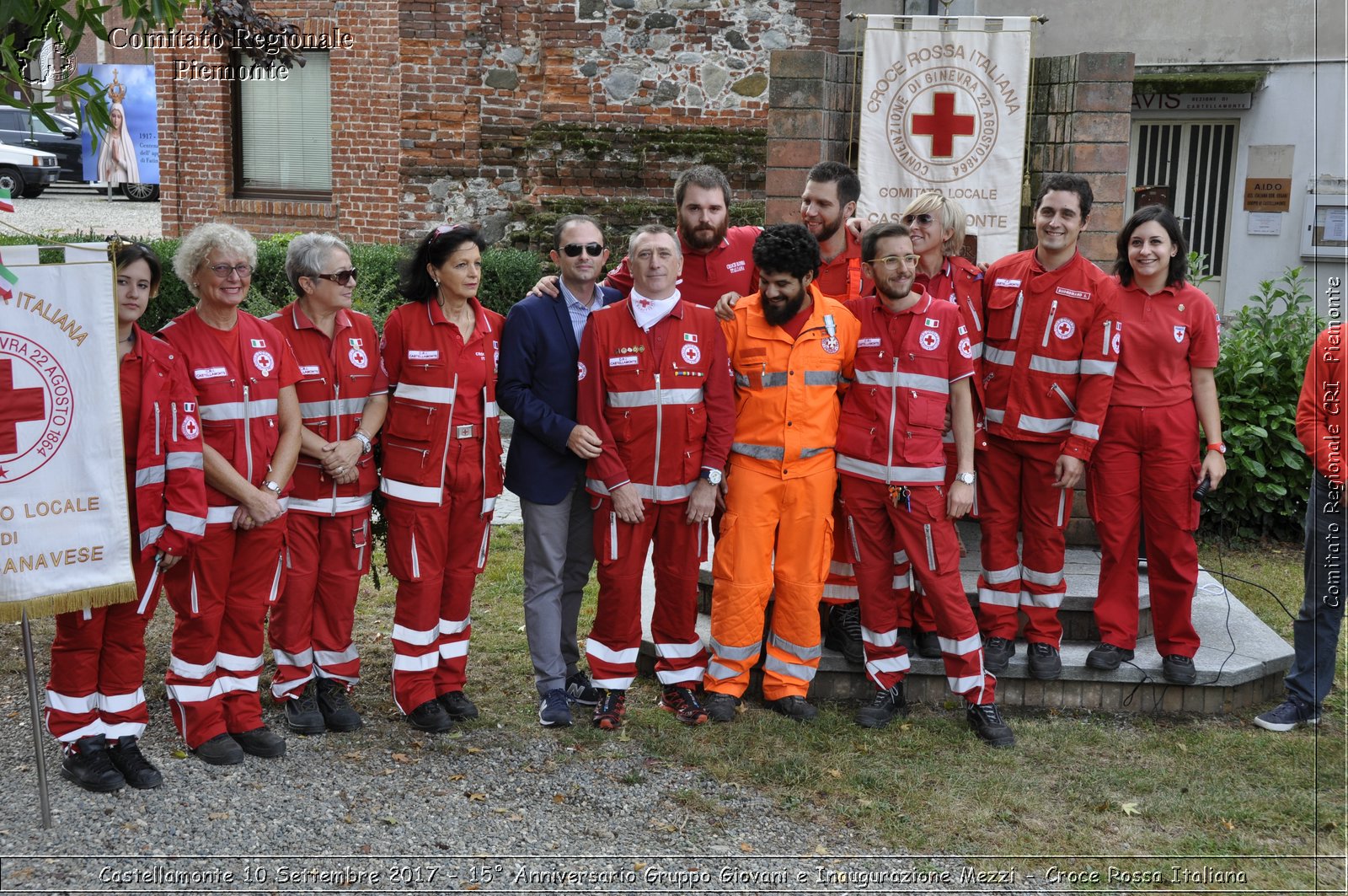 Castellamonte 10 Settembre 2017 - 15 Anniversario Gruppo Giovani e Inaugurazione Mezzi - Croce Rossa Italiana- Comitato Regionale del Piemonte