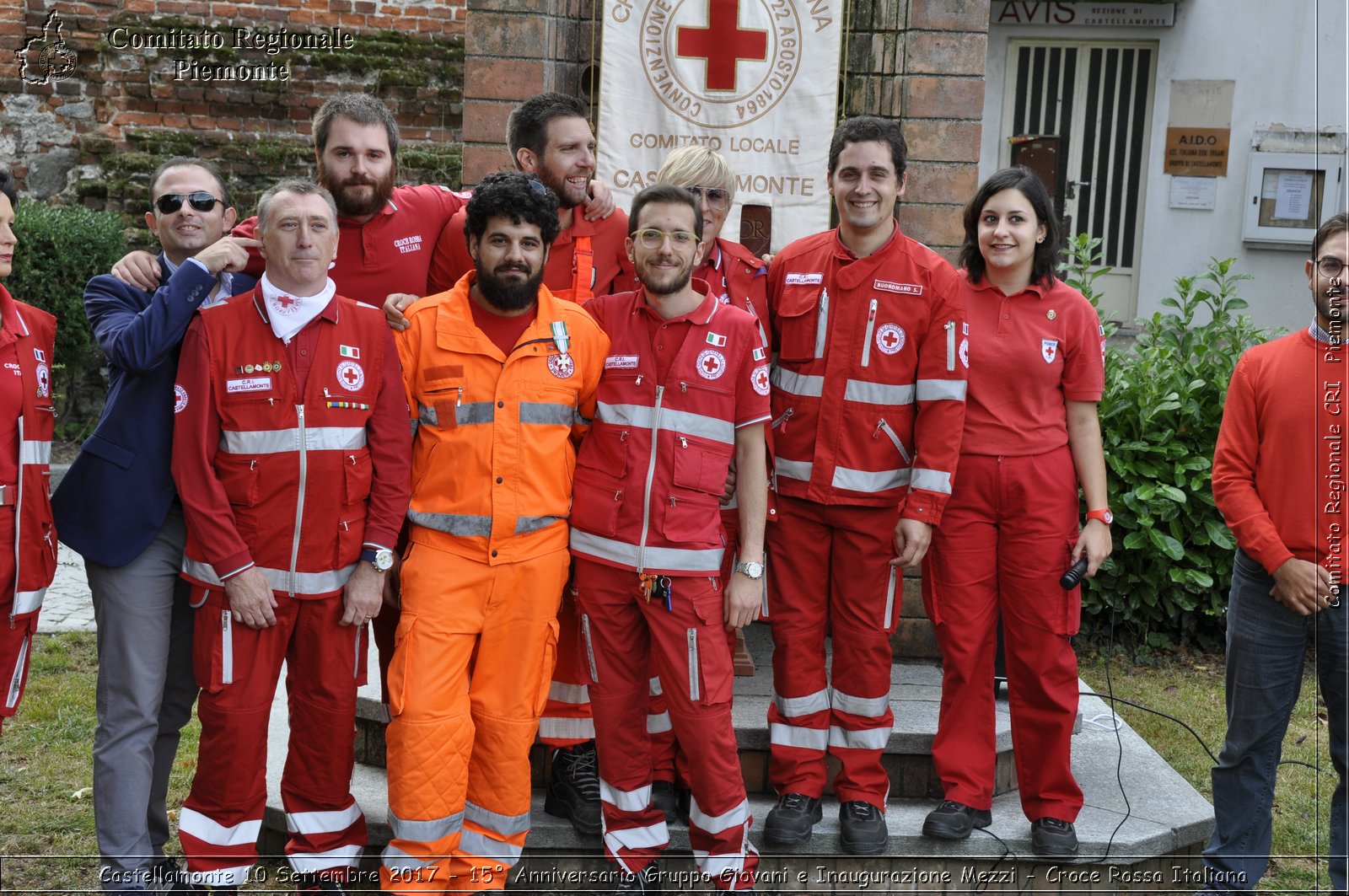 Castellamonte 10 Settembre 2017 - 15 Anniversario Gruppo Giovani e Inaugurazione Mezzi - Croce Rossa Italiana- Comitato Regionale del Piemonte