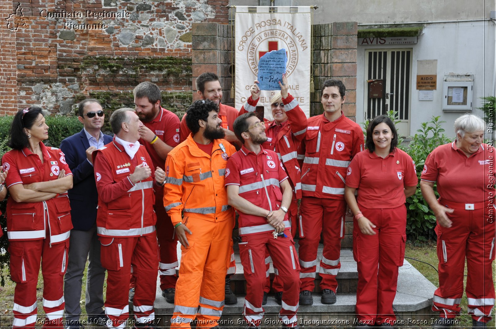 Castellamonte 10 Settembre 2017 - 15 Anniversario Gruppo Giovani e Inaugurazione Mezzi - Croce Rossa Italiana- Comitato Regionale del Piemonte