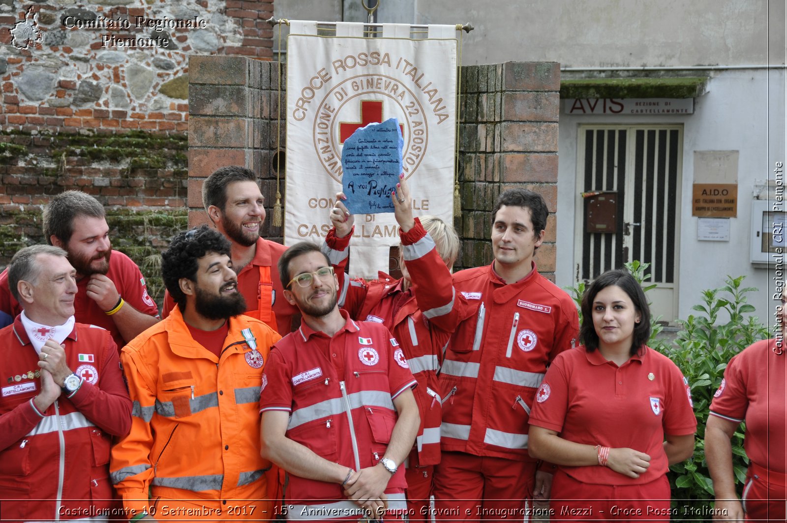 Castellamonte 10 Settembre 2017 - 15 Anniversario Gruppo Giovani e Inaugurazione Mezzi - Croce Rossa Italiana- Comitato Regionale del Piemonte