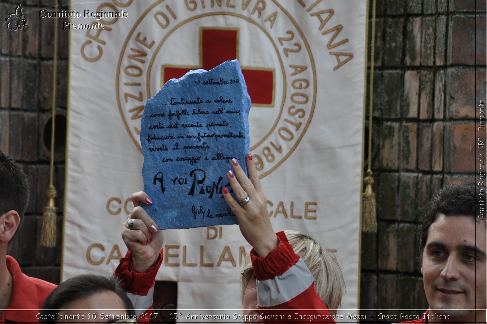 Castellamonte 10 Settembre 2017 - 15 Anniversario Gruppo Giovani e Inaugurazione Mezzi - Croce Rossa Italiana- Comitato Regionale del Piemonte