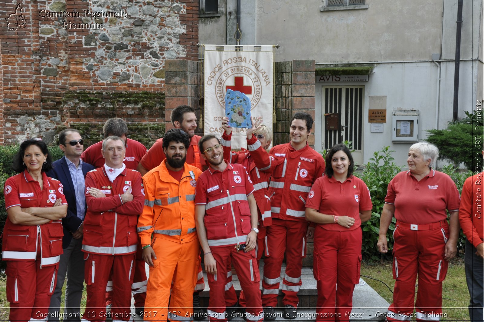 Castellamonte 10 Settembre 2017 - 15 Anniversario Gruppo Giovani e Inaugurazione Mezzi - Croce Rossa Italiana- Comitato Regionale del Piemonte