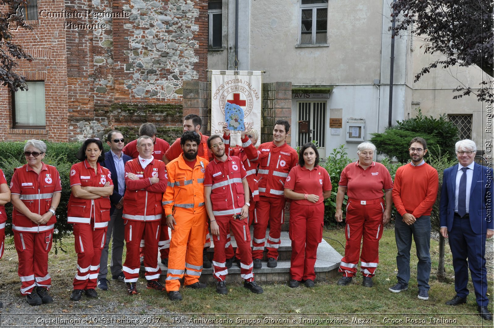 Castellamonte 10 Settembre 2017 - 15 Anniversario Gruppo Giovani e Inaugurazione Mezzi - Croce Rossa Italiana- Comitato Regionale del Piemonte