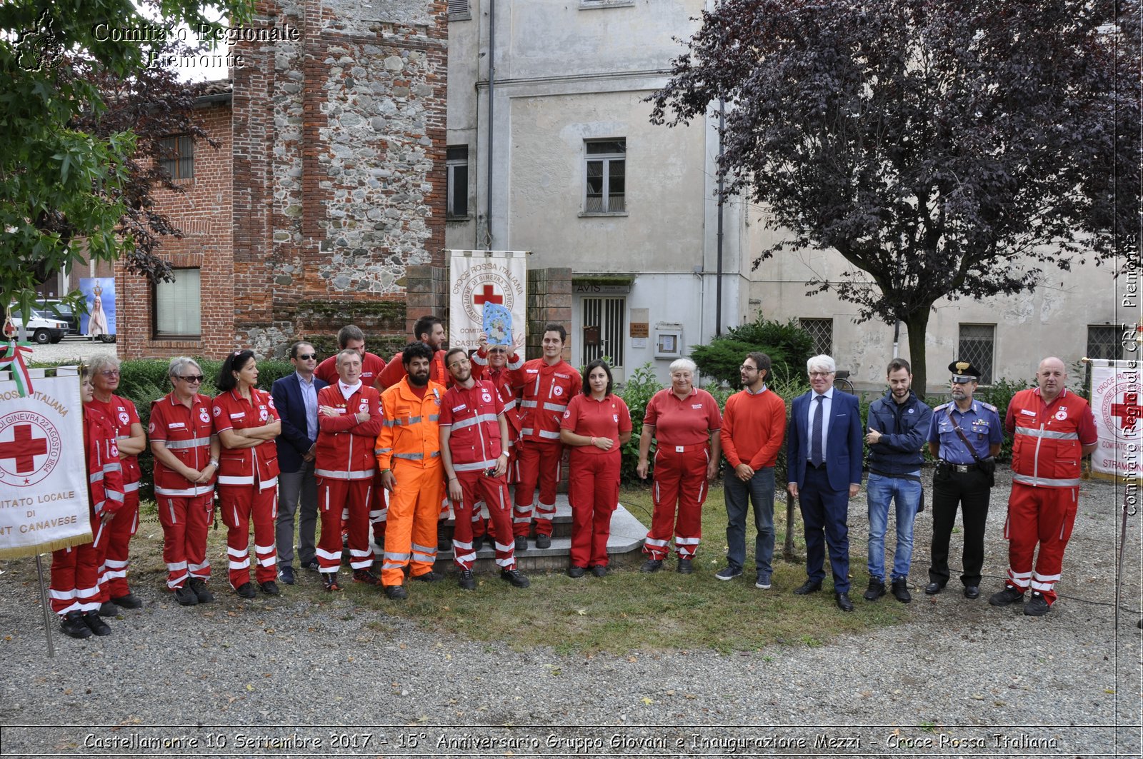 Castellamonte 10 Settembre 2017 - 15 Anniversario Gruppo Giovani e Inaugurazione Mezzi - Croce Rossa Italiana- Comitato Regionale del Piemonte