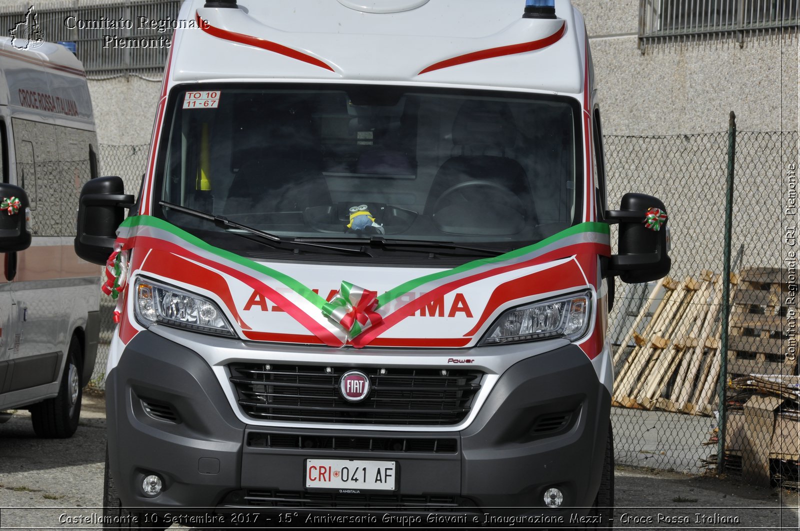 Castellamonte 10 Settembre 2017 - 15 Anniversario Gruppo Giovani e Inaugurazione Mezzi - Croce Rossa Italiana- Comitato Regionale del Piemonte