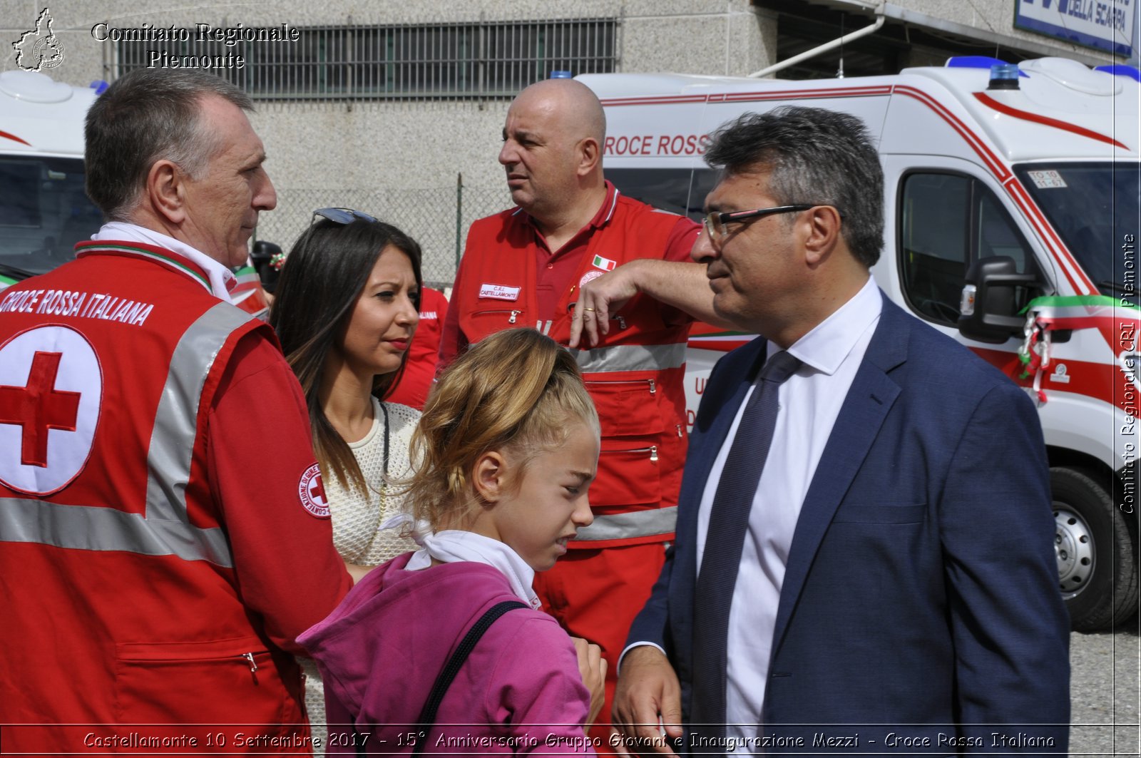 Castellamonte 10 Settembre 2017 - 15 Anniversario Gruppo Giovani e Inaugurazione Mezzi - Croce Rossa Italiana- Comitato Regionale del Piemonte