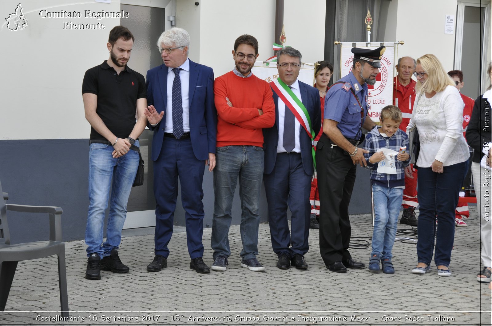 Castellamonte 10 Settembre 2017 - 15 Anniversario Gruppo Giovani e Inaugurazione Mezzi - Croce Rossa Italiana- Comitato Regionale del Piemonte