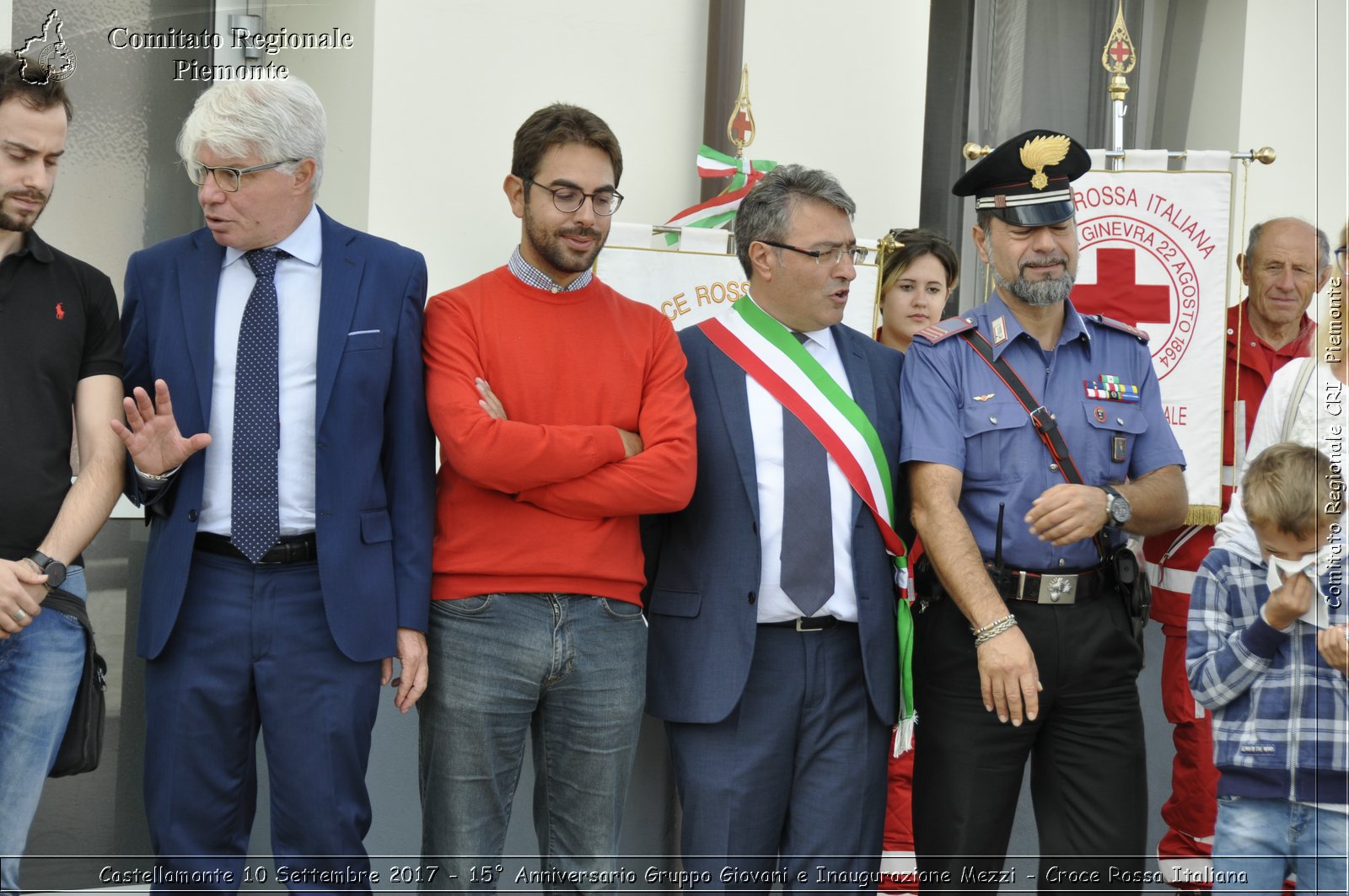 Castellamonte 10 Settembre 2017 - 15 Anniversario Gruppo Giovani e Inaugurazione Mezzi - Croce Rossa Italiana- Comitato Regionale del Piemonte