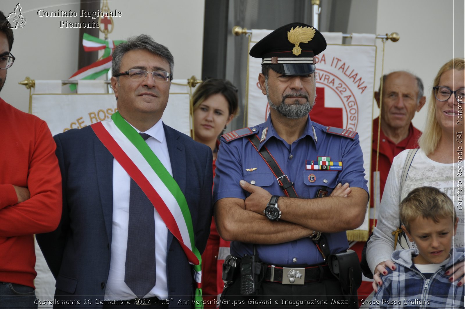 Castellamonte 10 Settembre 2017 - 15 Anniversario Gruppo Giovani e Inaugurazione Mezzi - Croce Rossa Italiana- Comitato Regionale del Piemonte