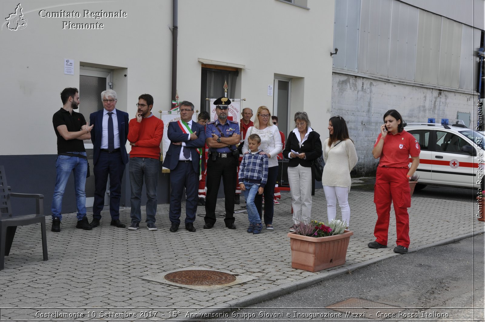 Castellamonte 10 Settembre 2017 - 15 Anniversario Gruppo Giovani e Inaugurazione Mezzi - Croce Rossa Italiana- Comitato Regionale del Piemonte