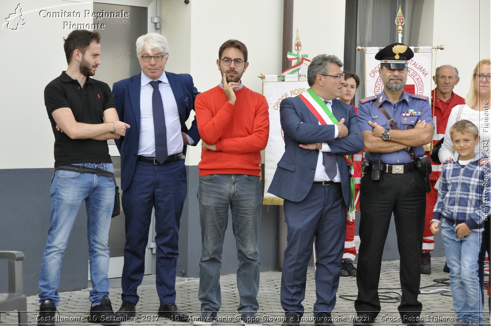 Castellamonte 10 Settembre 2017 - 15 Anniversario Gruppo Giovani e Inaugurazione Mezzi - Croce Rossa Italiana- Comitato Regionale del Piemonte