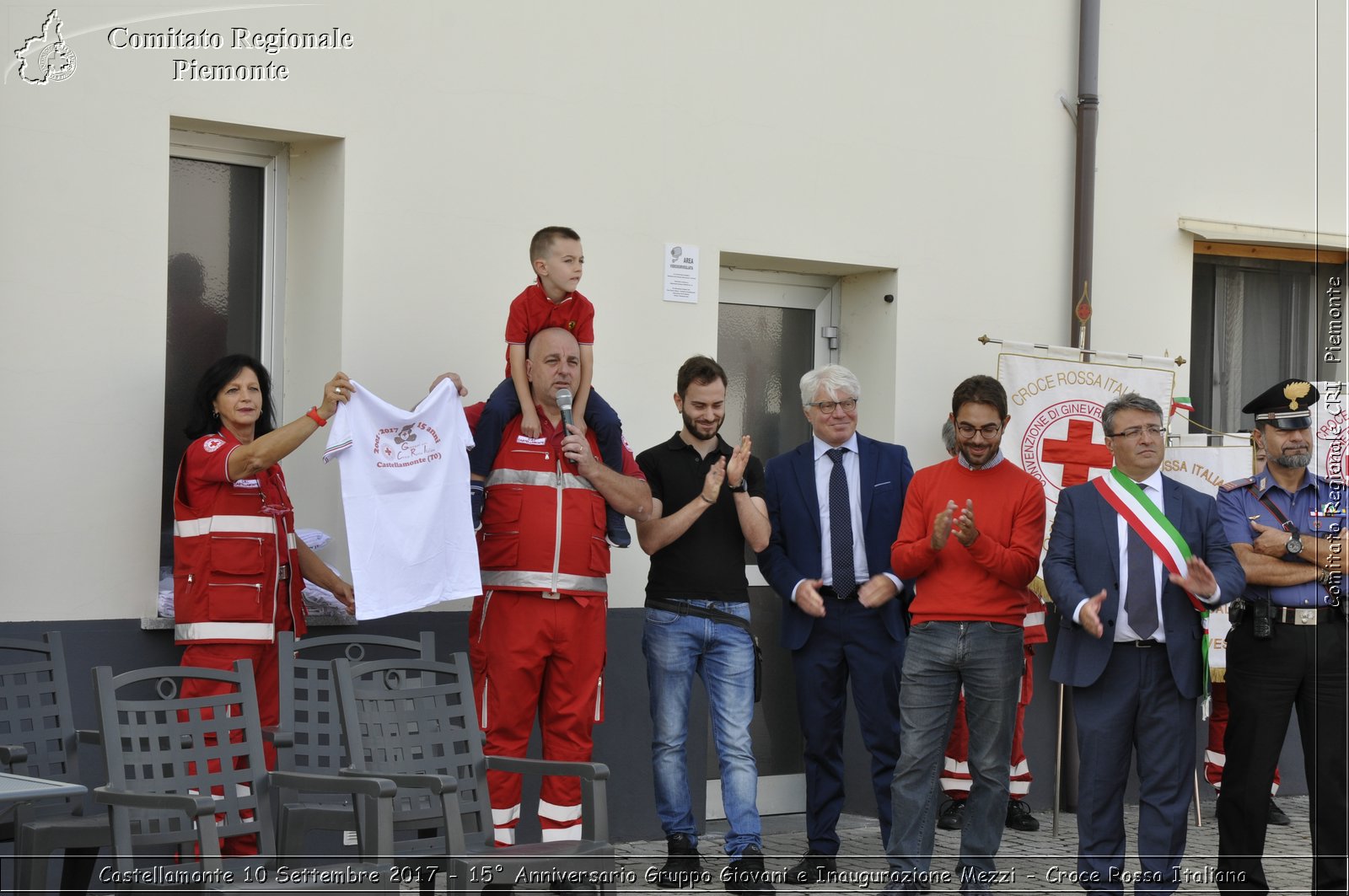 Castellamonte 10 Settembre 2017 - 15 Anniversario Gruppo Giovani e Inaugurazione Mezzi - Croce Rossa Italiana- Comitato Regionale del Piemonte