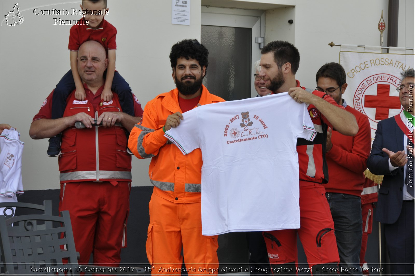 Castellamonte 10 Settembre 2017 - 15 Anniversario Gruppo Giovani e Inaugurazione Mezzi - Croce Rossa Italiana- Comitato Regionale del Piemonte