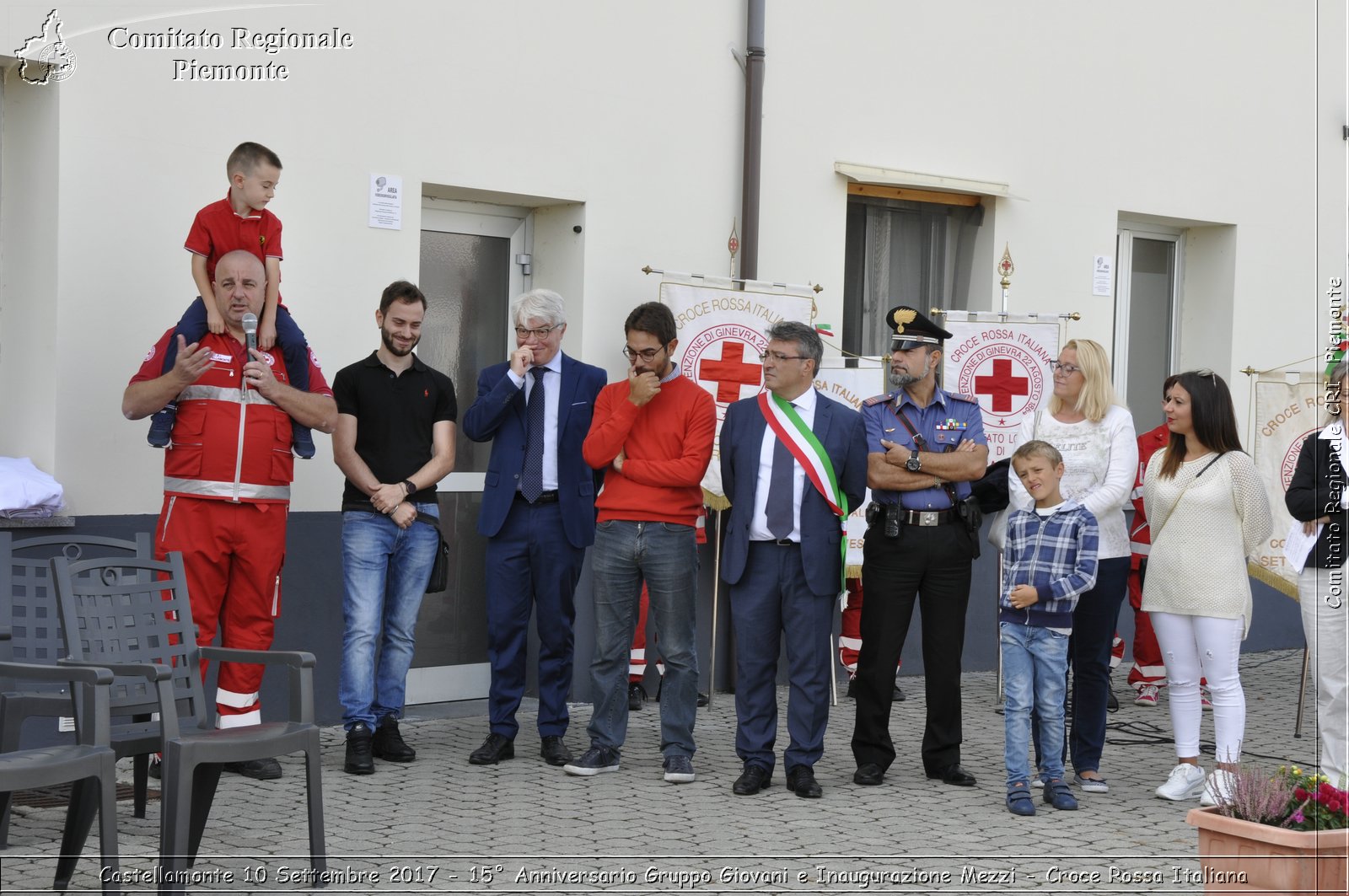 Castellamonte 10 Settembre 2017 - 15 Anniversario Gruppo Giovani e Inaugurazione Mezzi - Croce Rossa Italiana- Comitato Regionale del Piemonte