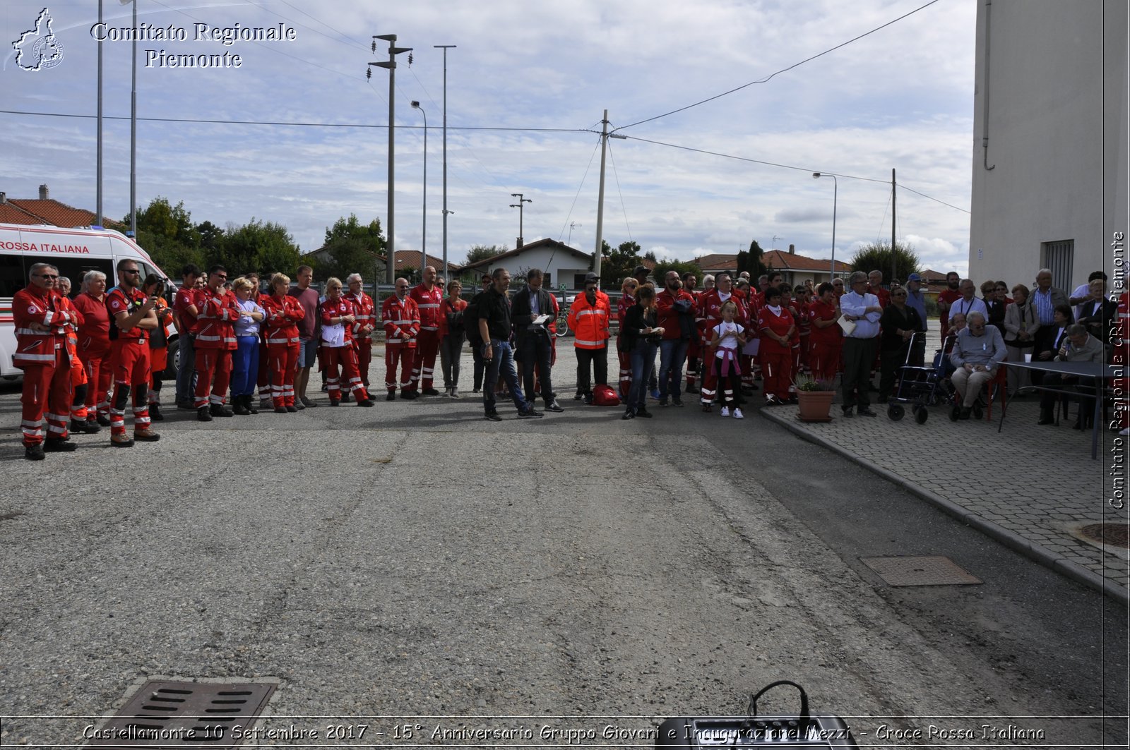 Castellamonte 10 Settembre 2017 - 15 Anniversario Gruppo Giovani e Inaugurazione Mezzi - Croce Rossa Italiana- Comitato Regionale del Piemonte