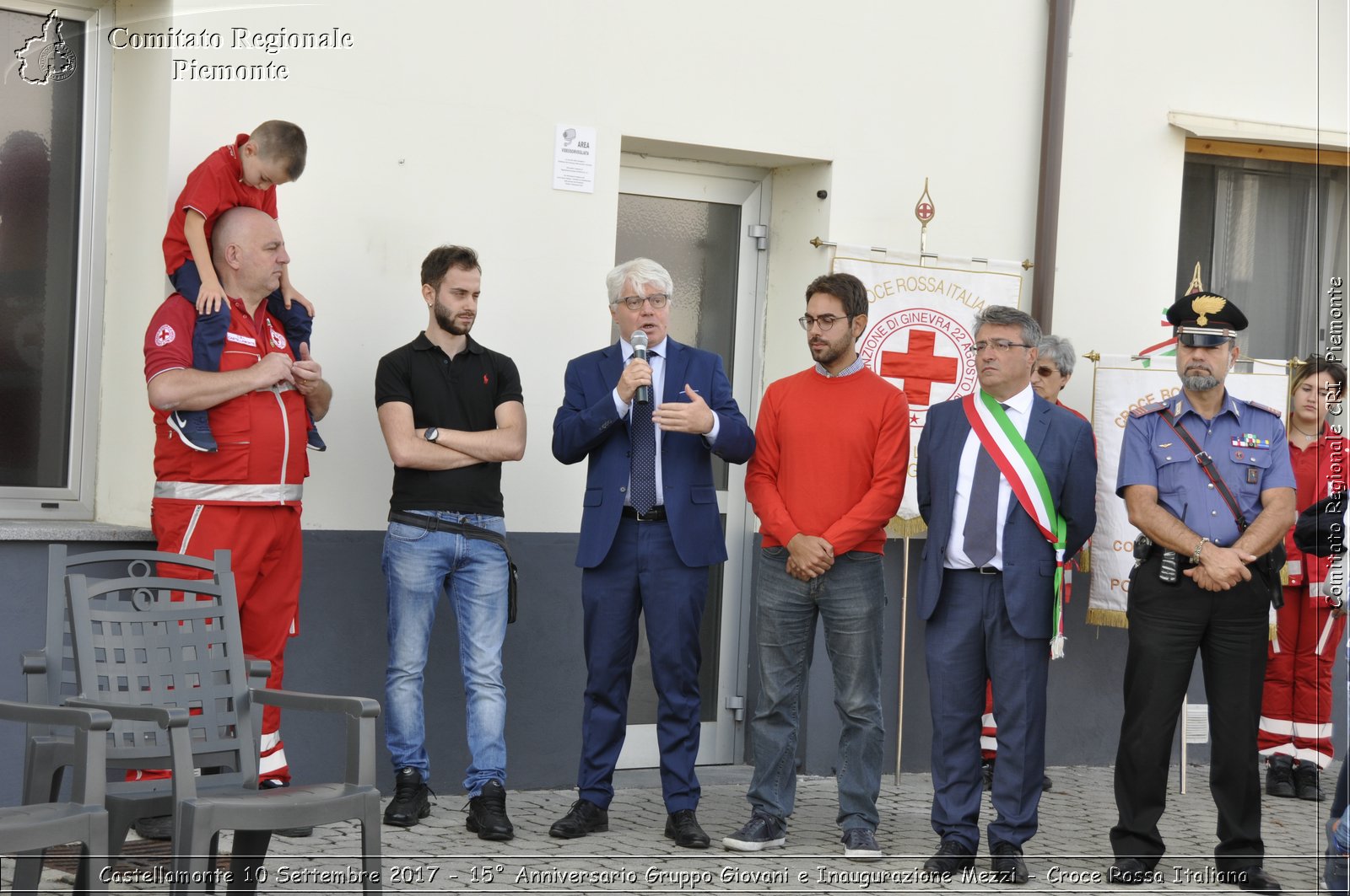 Castellamonte 10 Settembre 2017 - 15 Anniversario Gruppo Giovani e Inaugurazione Mezzi - Croce Rossa Italiana- Comitato Regionale del Piemonte