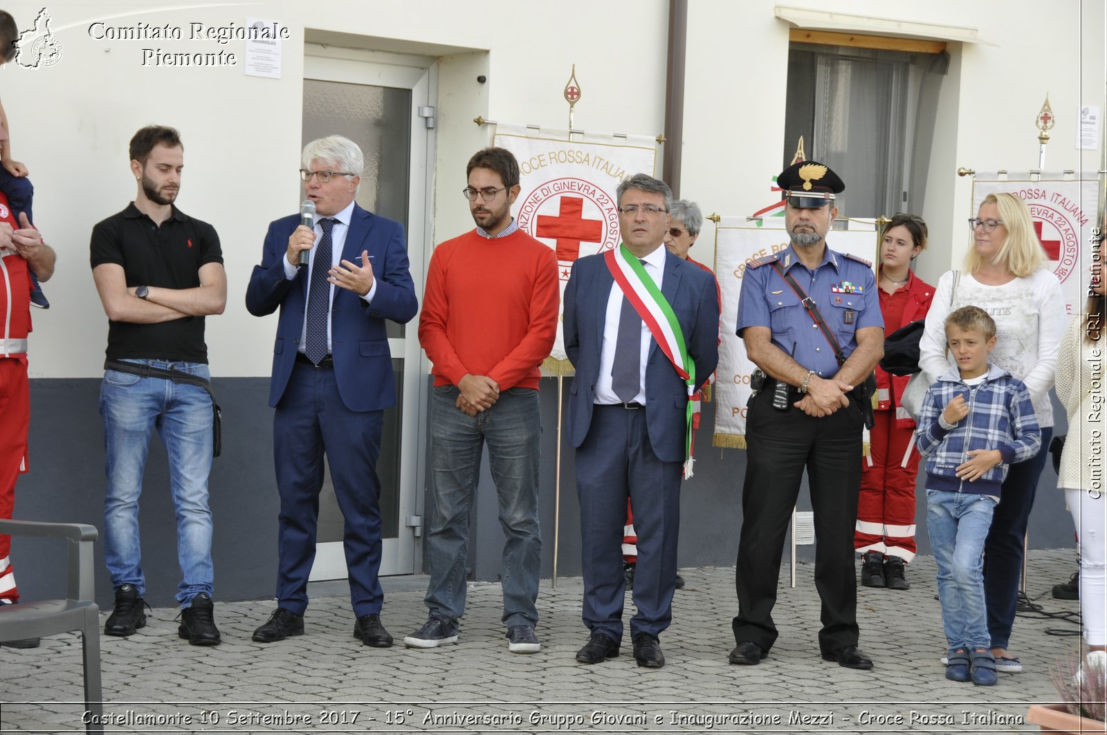 Castellamonte 10 Settembre 2017 - 15 Anniversario Gruppo Giovani e Inaugurazione Mezzi - Croce Rossa Italiana- Comitato Regionale del Piemonte