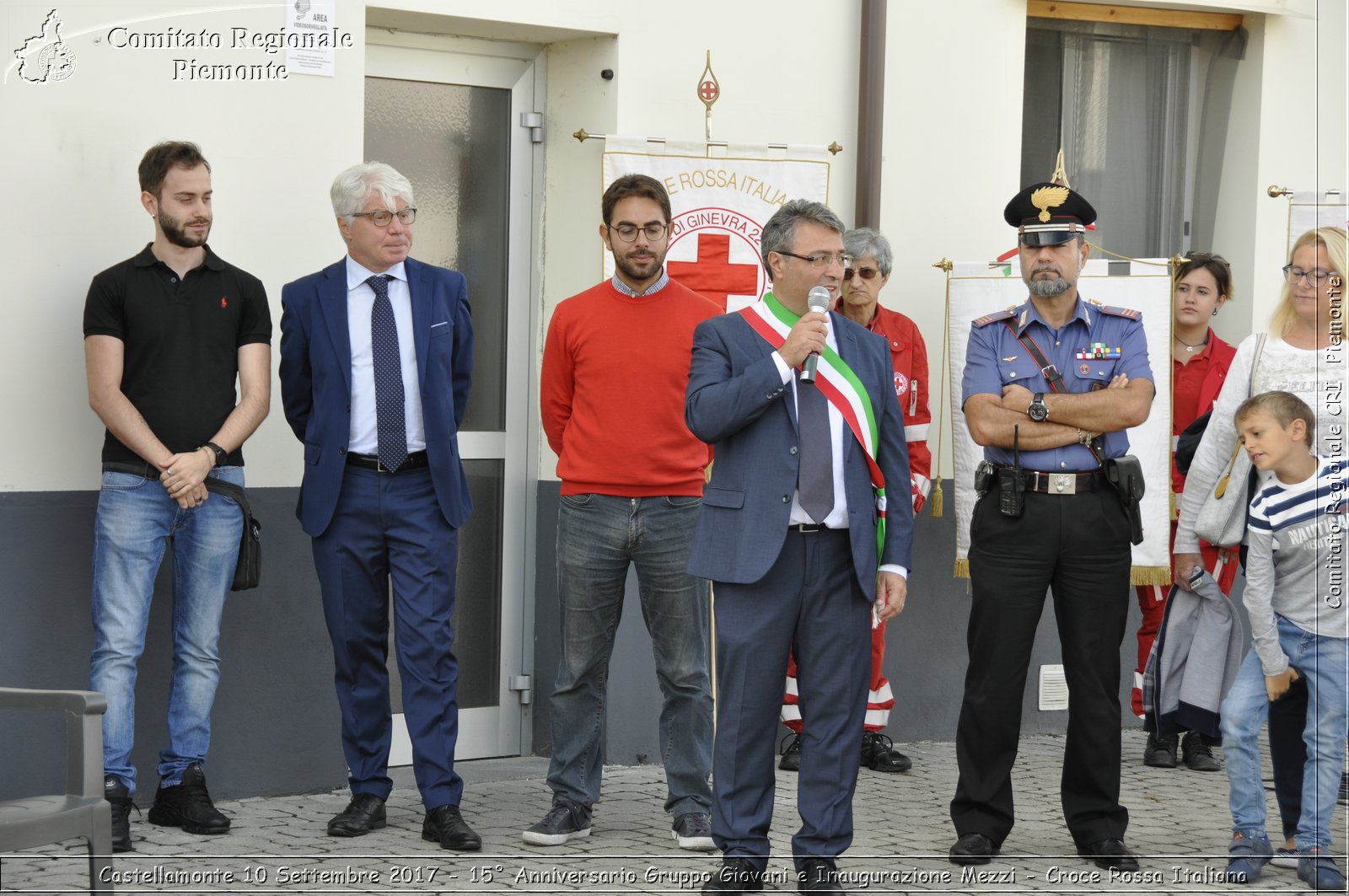 Castellamonte 10 Settembre 2017 - 15 Anniversario Gruppo Giovani e Inaugurazione Mezzi - Croce Rossa Italiana- Comitato Regionale del Piemonte