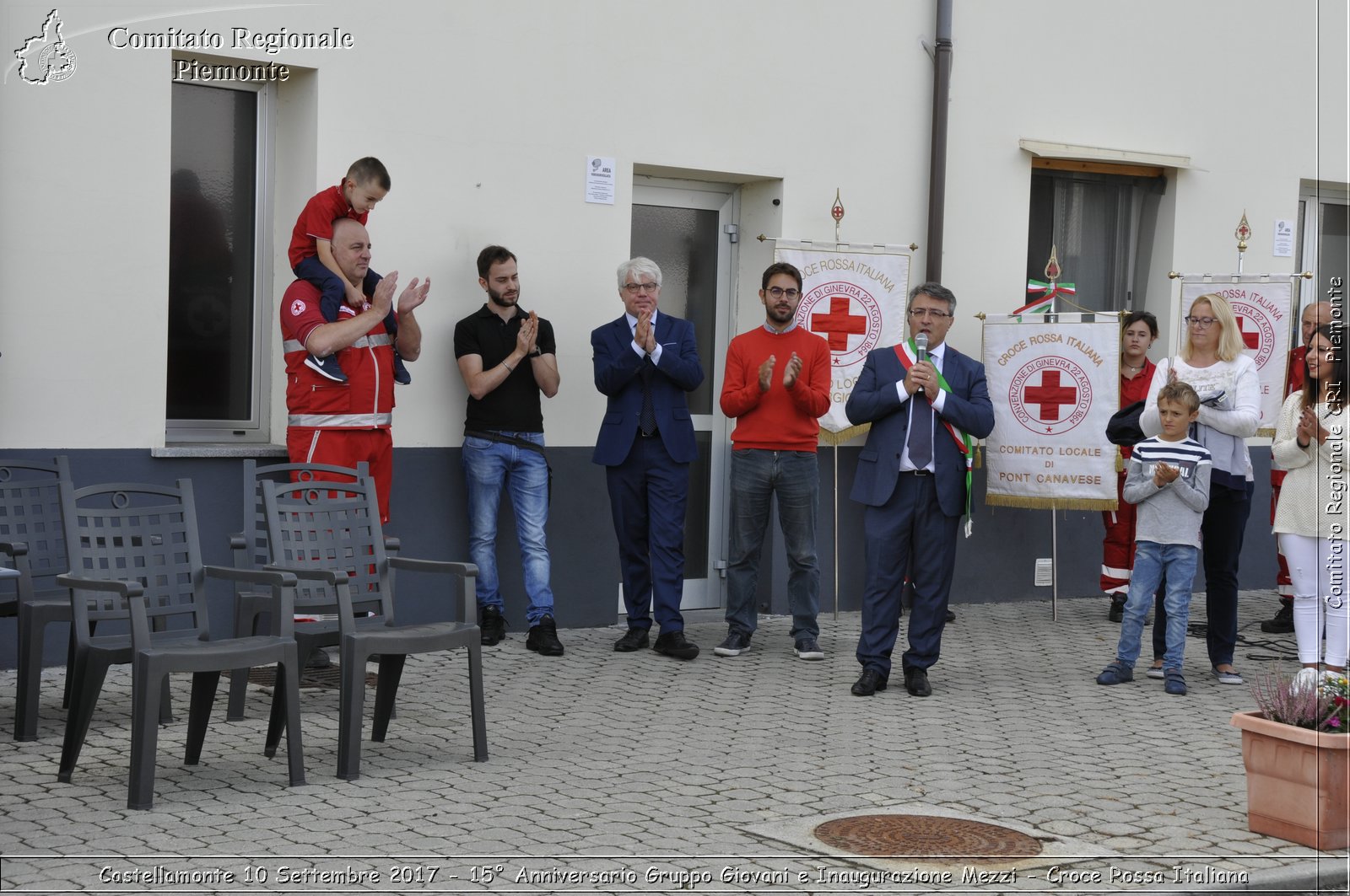 Castellamonte 10 Settembre 2017 - 15 Anniversario Gruppo Giovani e Inaugurazione Mezzi - Croce Rossa Italiana- Comitato Regionale del Piemonte