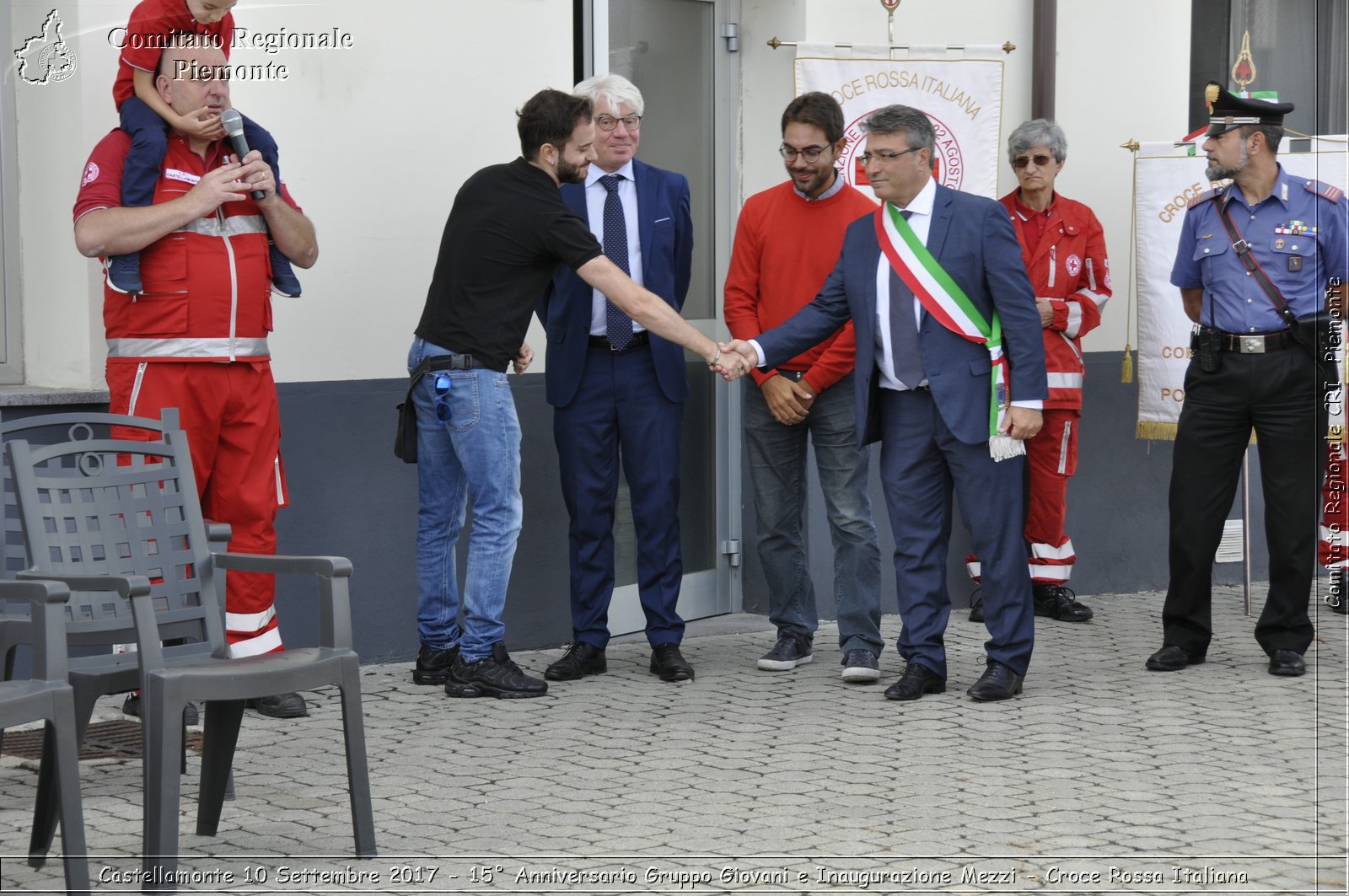 Castellamonte 10 Settembre 2017 - 15 Anniversario Gruppo Giovani e Inaugurazione Mezzi - Croce Rossa Italiana- Comitato Regionale del Piemonte