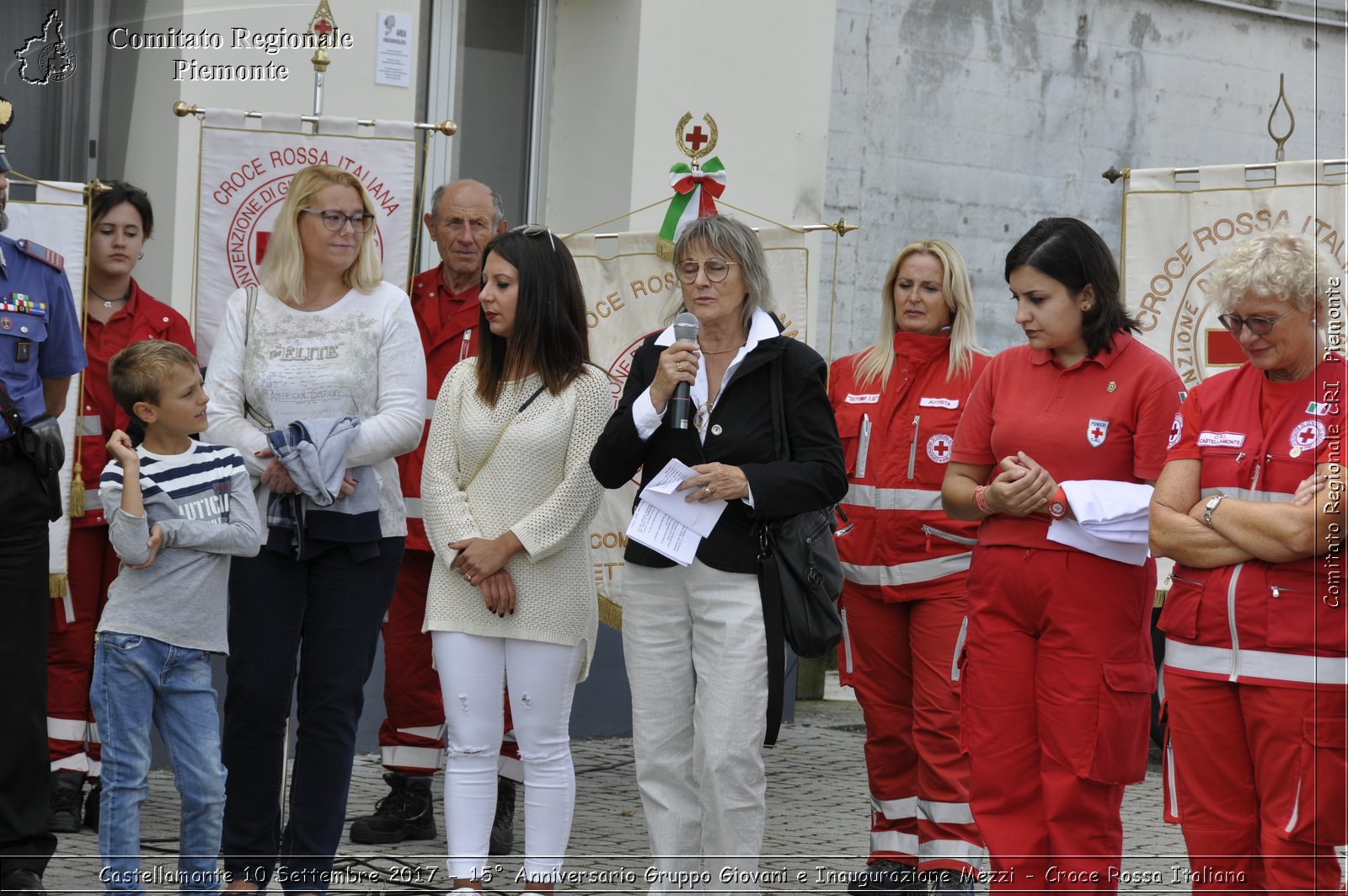 Castellamonte 10 Settembre 2017 - 15 Anniversario Gruppo Giovani e Inaugurazione Mezzi - Croce Rossa Italiana- Comitato Regionale del Piemonte