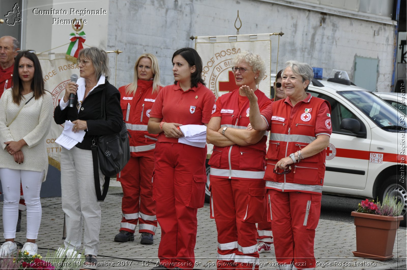 Castellamonte 10 Settembre 2017 - 15 Anniversario Gruppo Giovani e Inaugurazione Mezzi - Croce Rossa Italiana- Comitato Regionale del Piemonte