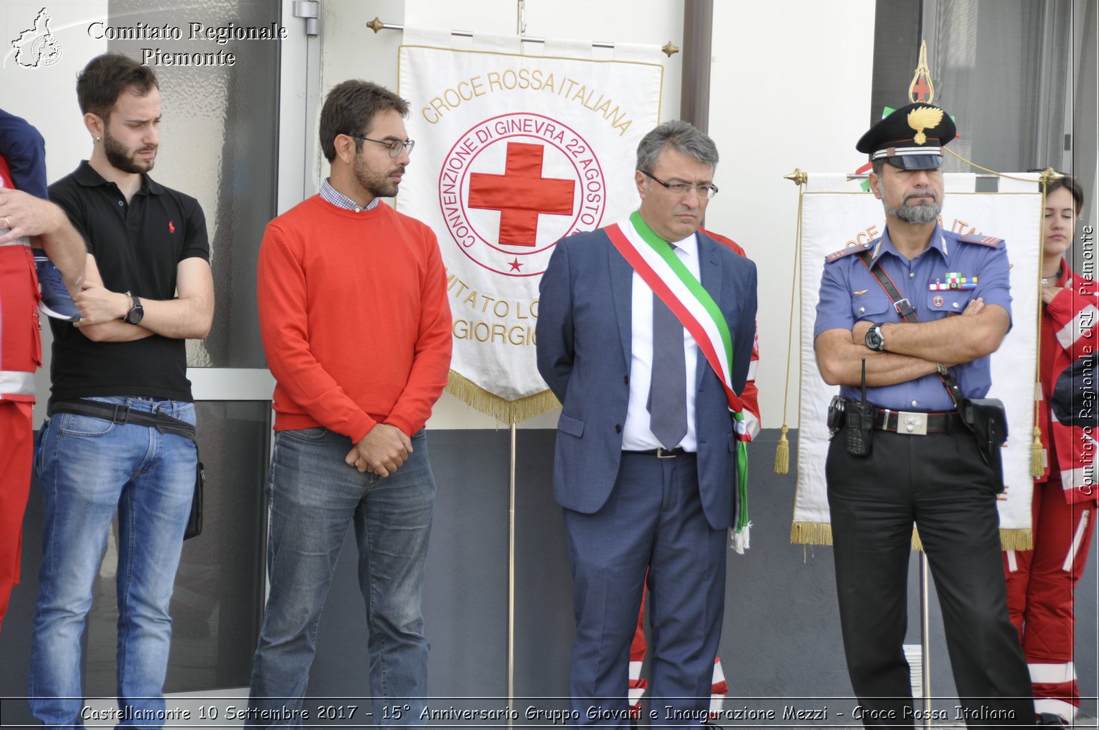 Castellamonte 10 Settembre 2017 - 15 Anniversario Gruppo Giovani e Inaugurazione Mezzi - Croce Rossa Italiana- Comitato Regionale del Piemonte