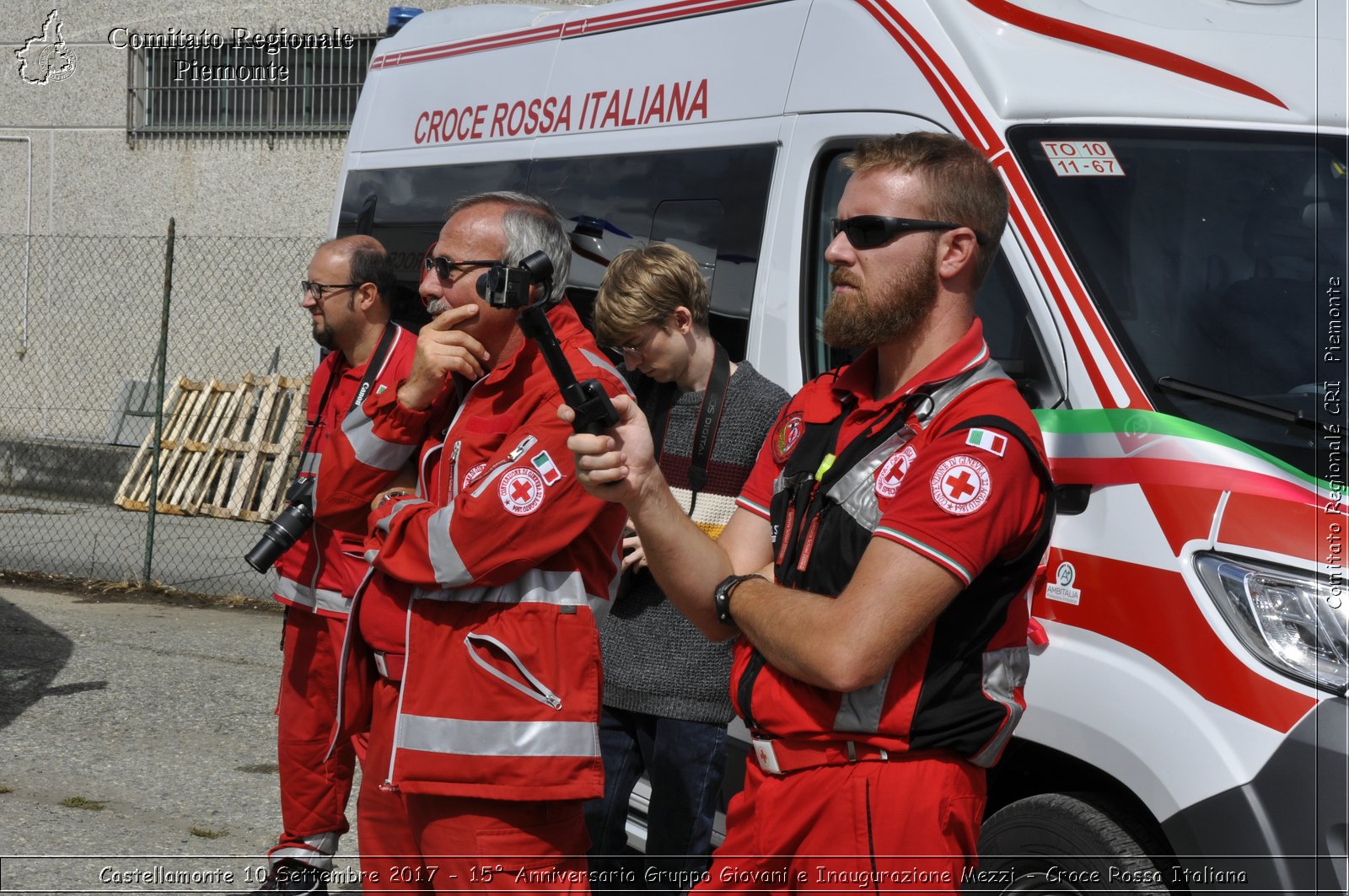 Castellamonte 10 Settembre 2017 - 15 Anniversario Gruppo Giovani e Inaugurazione Mezzi - Croce Rossa Italiana- Comitato Regionale del Piemonte