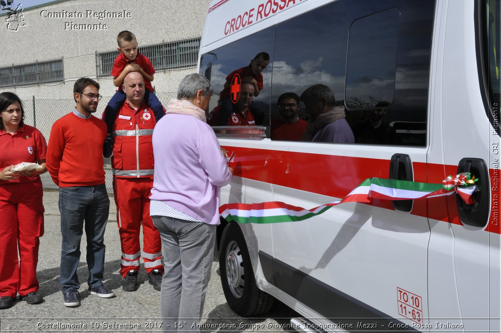 Castellamonte 10 Settembre 2017 - 15 Anniversario Gruppo Giovani e Inaugurazione Mezzi - Croce Rossa Italiana- Comitato Regionale del Piemonte