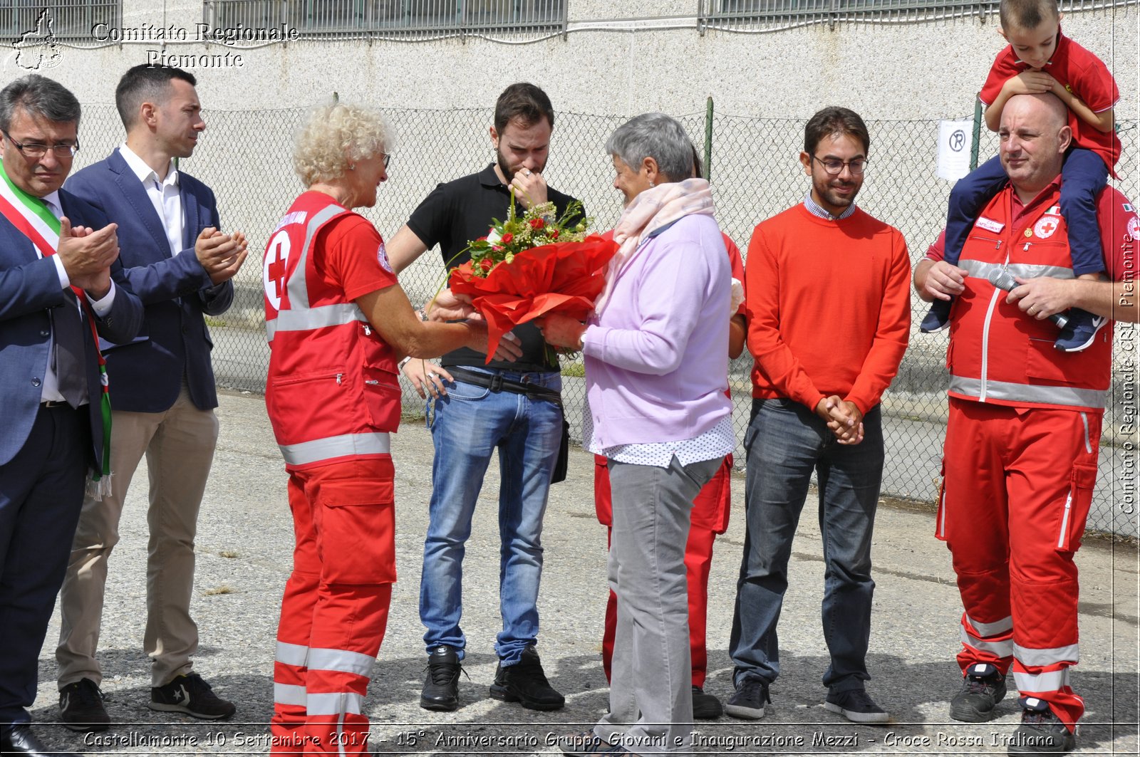 Castellamonte 10 Settembre 2017 - 15 Anniversario Gruppo Giovani e Inaugurazione Mezzi - Croce Rossa Italiana- Comitato Regionale del Piemonte