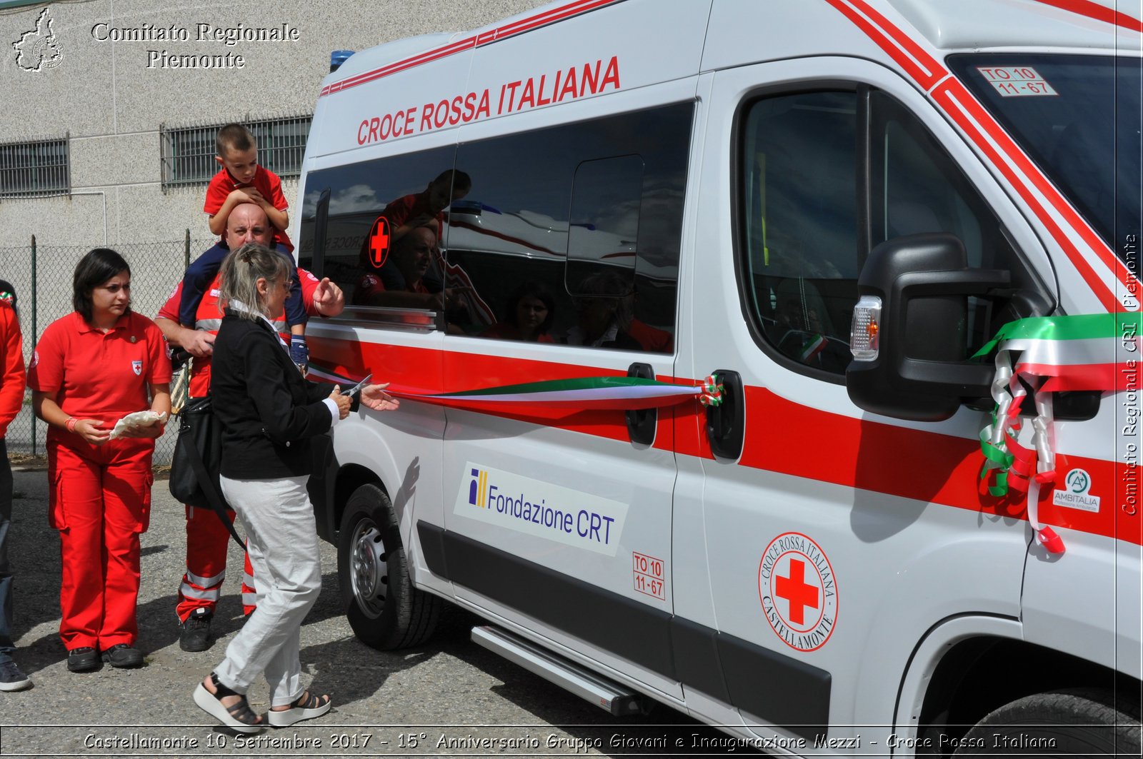 Castellamonte 10 Settembre 2017 - 15 Anniversario Gruppo Giovani e Inaugurazione Mezzi - Croce Rossa Italiana- Comitato Regionale del Piemonte