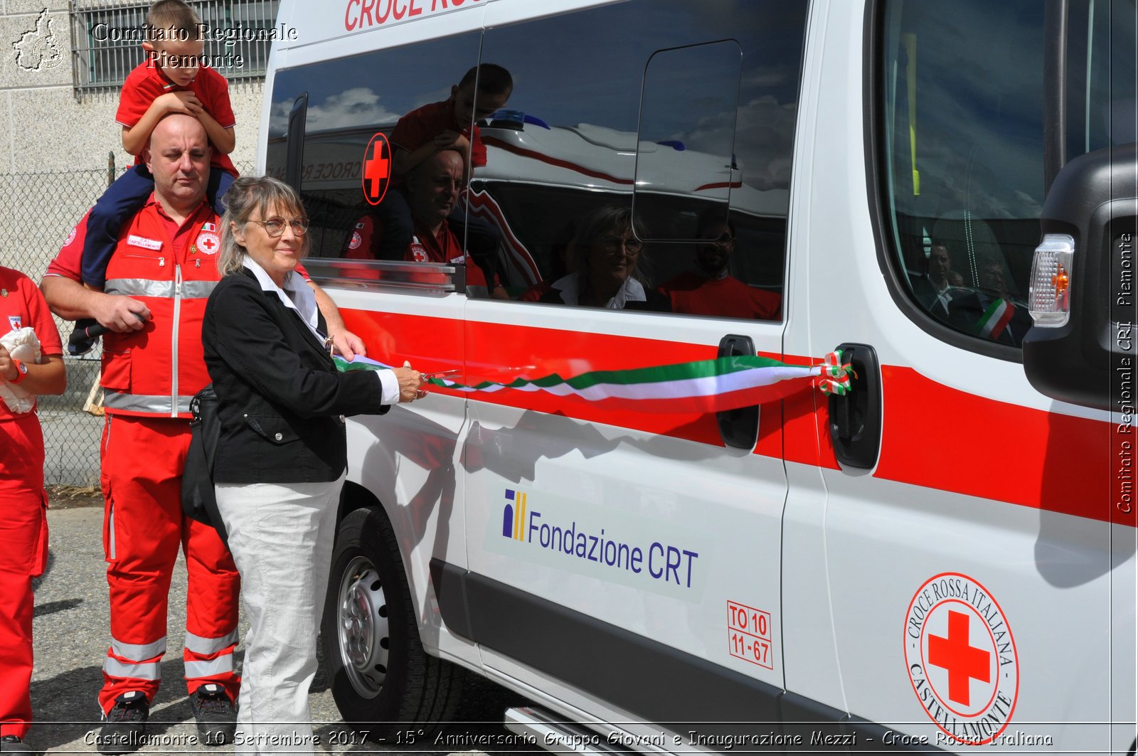 Castellamonte 10 Settembre 2017 - 15 Anniversario Gruppo Giovani e Inaugurazione Mezzi - Croce Rossa Italiana- Comitato Regionale del Piemonte