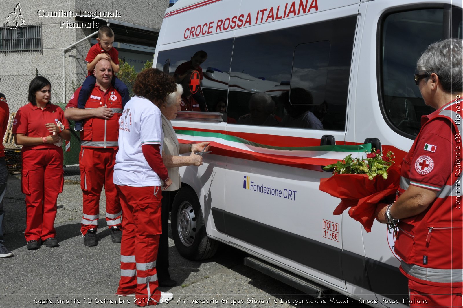 Castellamonte 10 Settembre 2017 - 15 Anniversario Gruppo Giovani e Inaugurazione Mezzi - Croce Rossa Italiana- Comitato Regionale del Piemonte