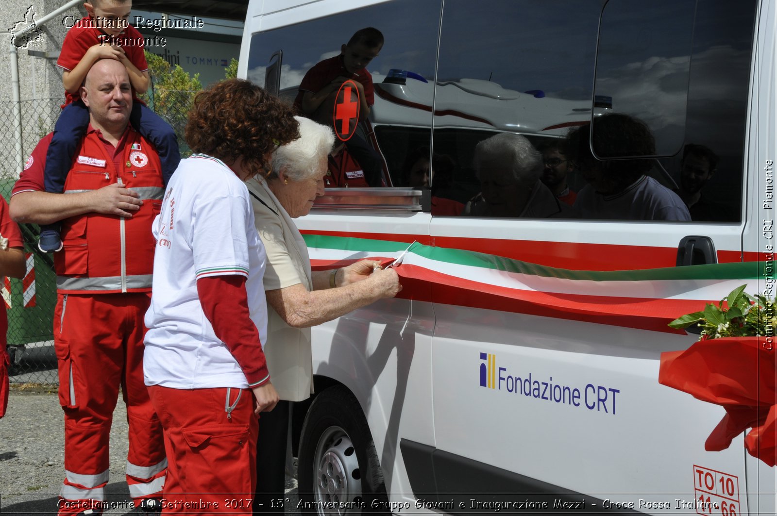 Castellamonte 10 Settembre 2017 - 15 Anniversario Gruppo Giovani e Inaugurazione Mezzi - Croce Rossa Italiana- Comitato Regionale del Piemonte