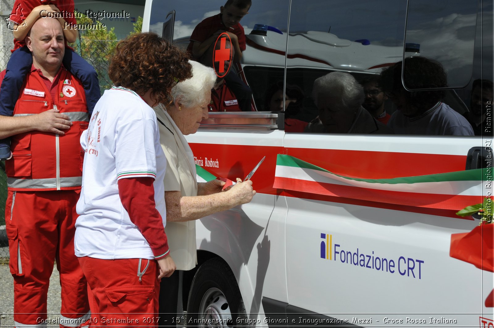 Castellamonte 10 Settembre 2017 - 15 Anniversario Gruppo Giovani e Inaugurazione Mezzi - Croce Rossa Italiana- Comitato Regionale del Piemonte