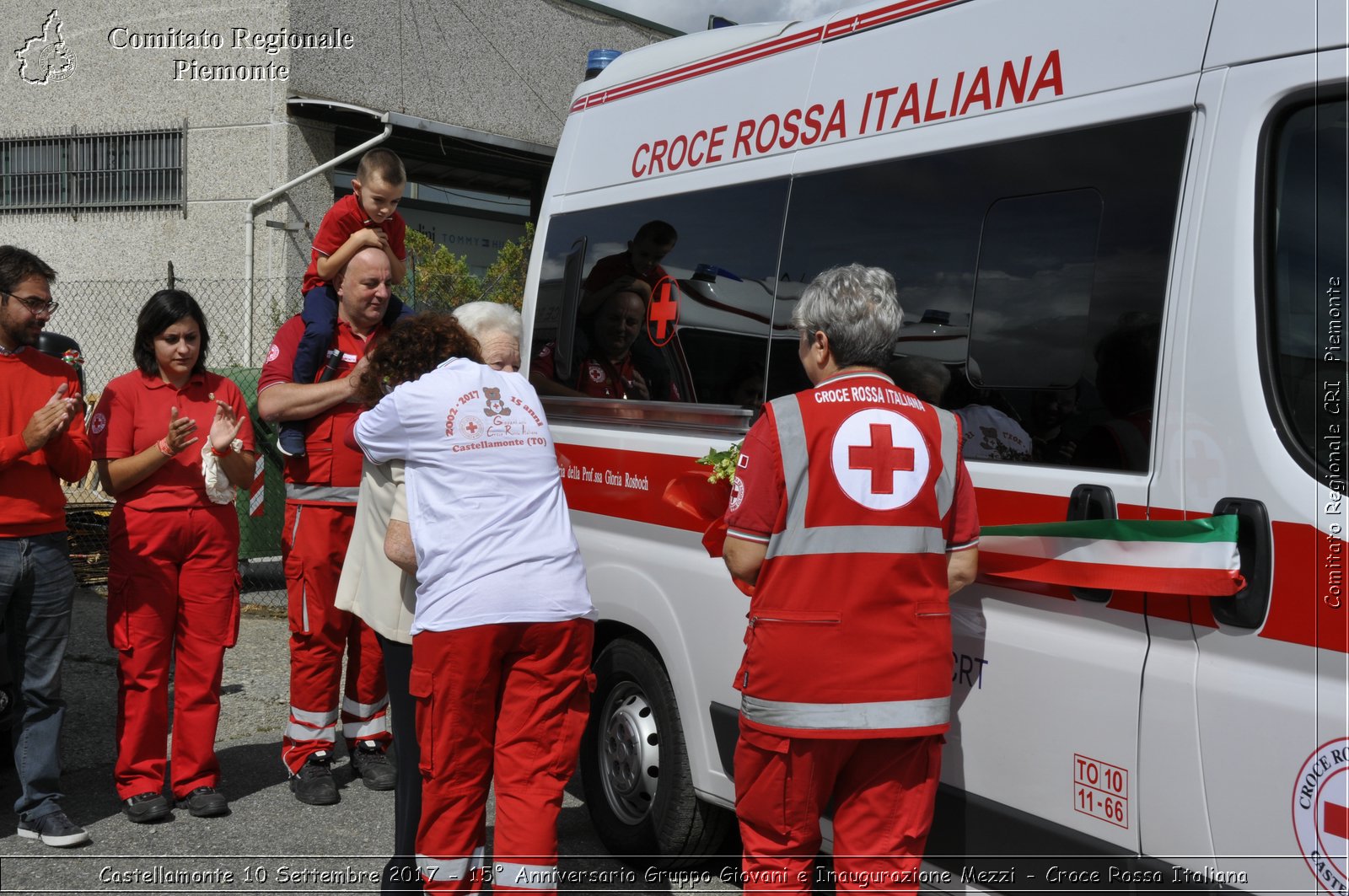 Castellamonte 10 Settembre 2017 - 15 Anniversario Gruppo Giovani e Inaugurazione Mezzi - Croce Rossa Italiana- Comitato Regionale del Piemonte