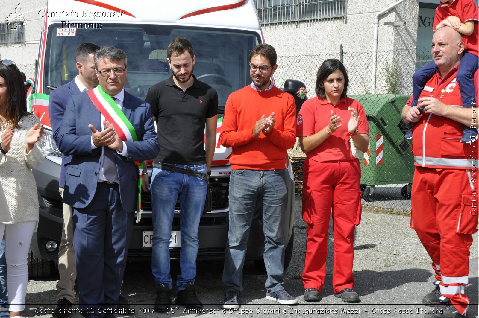 Castellamonte 10 Settembre 2017 - 15 Anniversario Gruppo Giovani e Inaugurazione Mezzi - Croce Rossa Italiana- Comitato Regionale del Piemonte