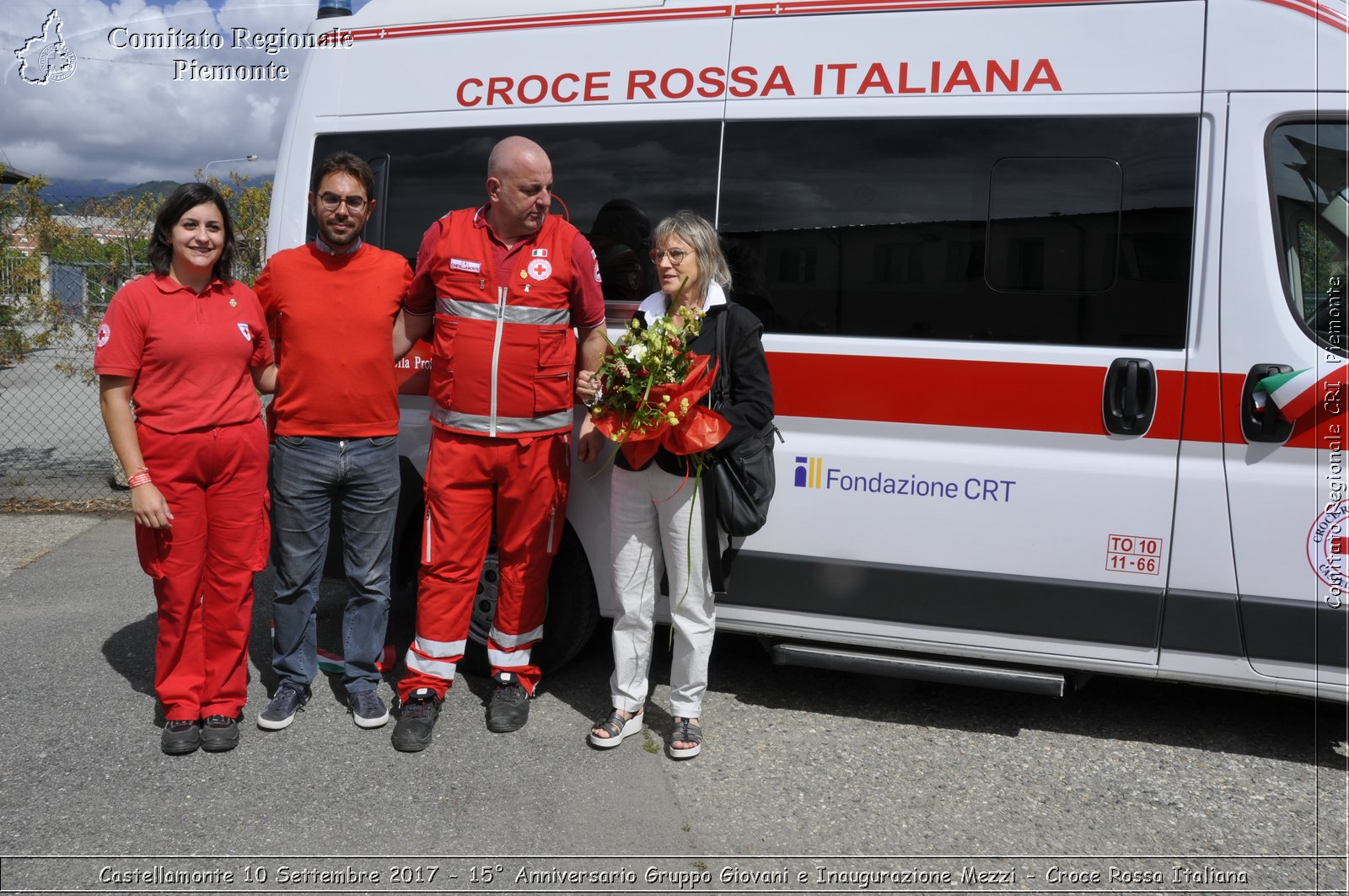 Castellamonte 10 Settembre 2017 - 15 Anniversario Gruppo Giovani e Inaugurazione Mezzi - Croce Rossa Italiana- Comitato Regionale del Piemonte